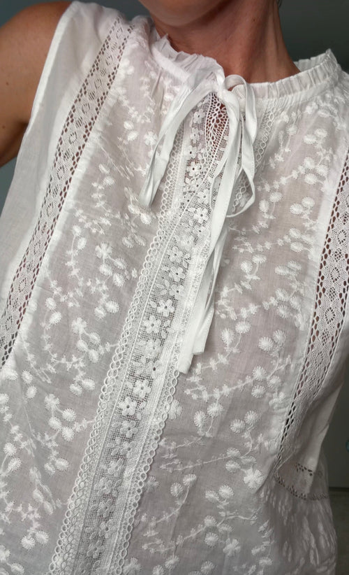 CANDIDA -camicia a spalline