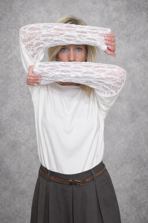 PARIS - maglia con pizzo