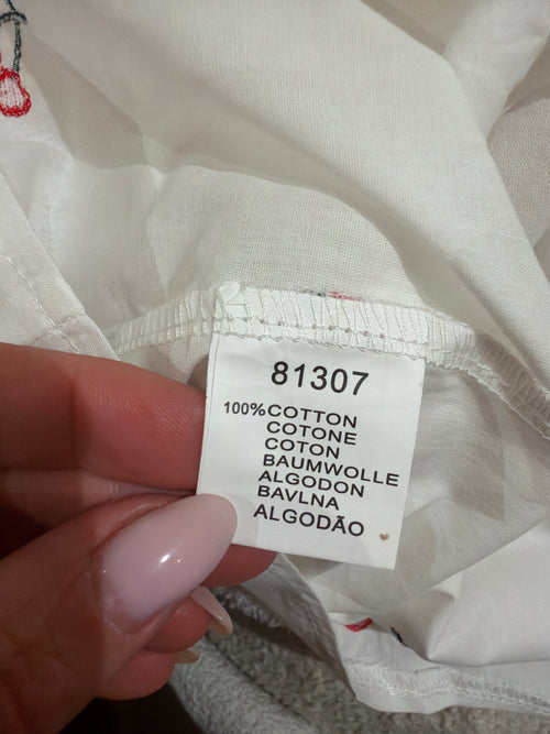 CILIEGINA - camicia con ciliegie