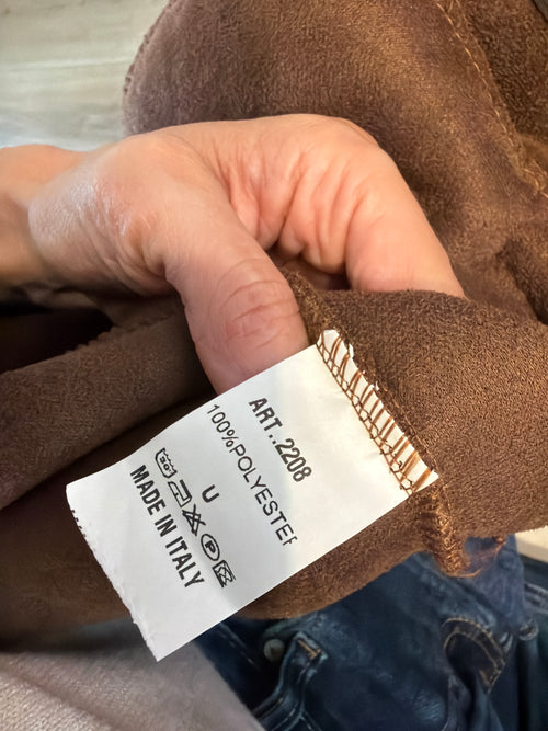 TEDDY - gilet chocolate