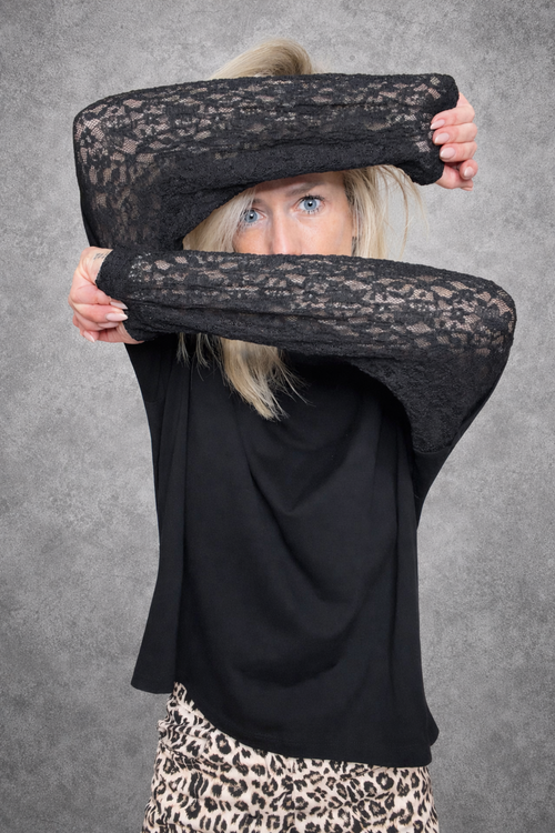PARIS - maglia con pizzo