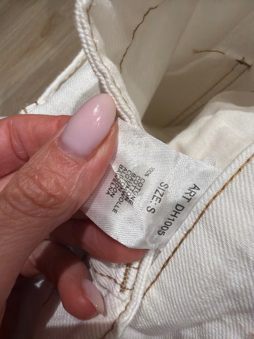 PIRADIMIDE - jeans bianco ampio