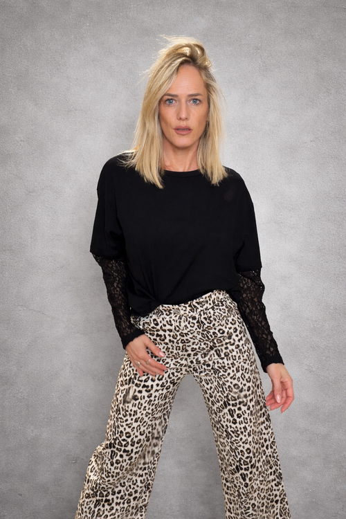 PARIS - maglia con pizzo