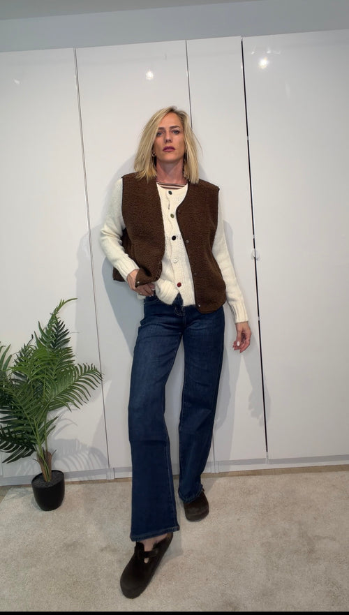 OLAF - cardigan con bottoni