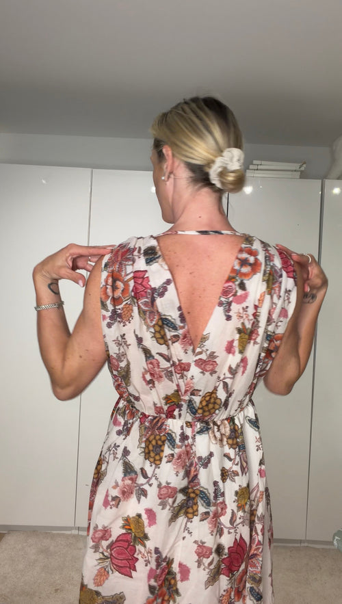 EVA - vestito floreale ampio