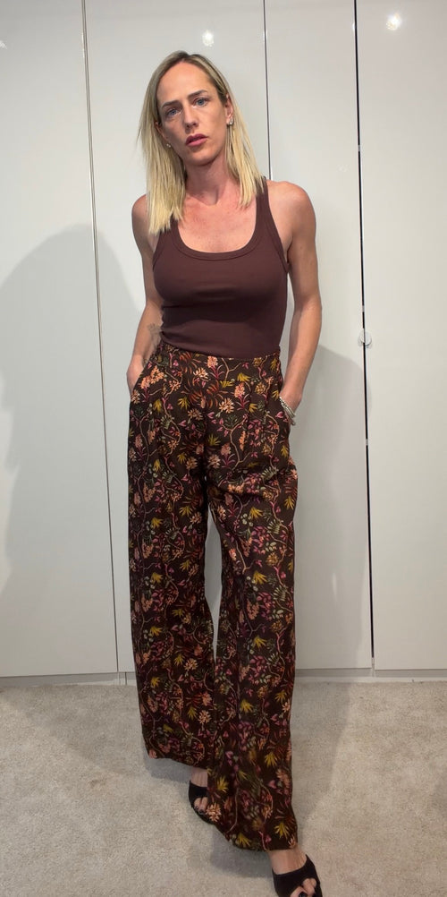 AFRICA - pantalone floreale