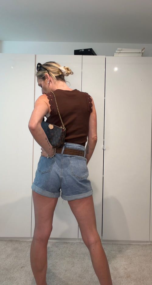 COWBOY - short in jeans