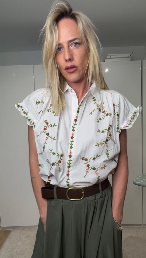 FIORELLINO- camicia floreale