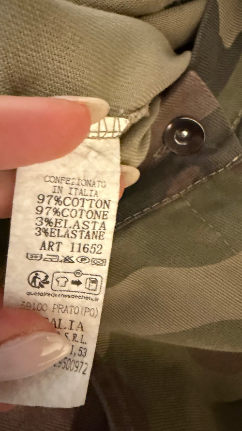 MILITARE - jeans al ginocchio camouflage