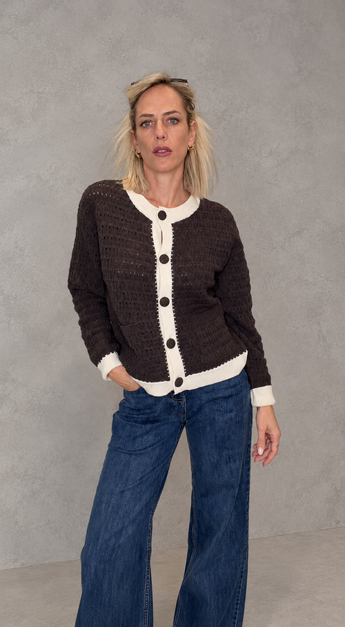 CHLOE - cardigan traforato