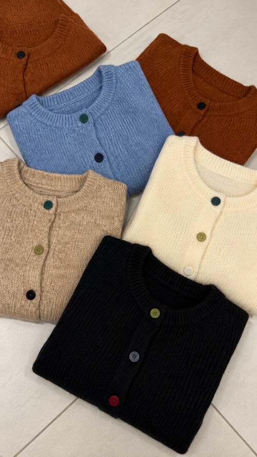 OLAF - cardigan con bottoni