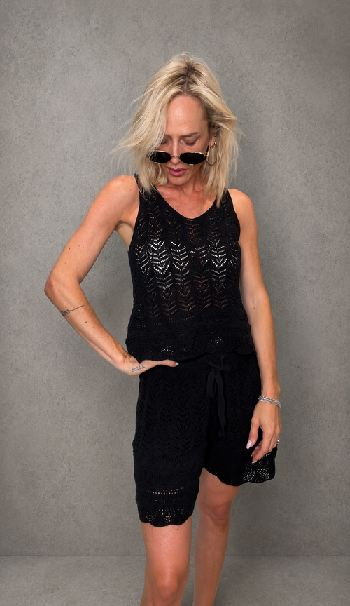 CROCHET - completo in maglia